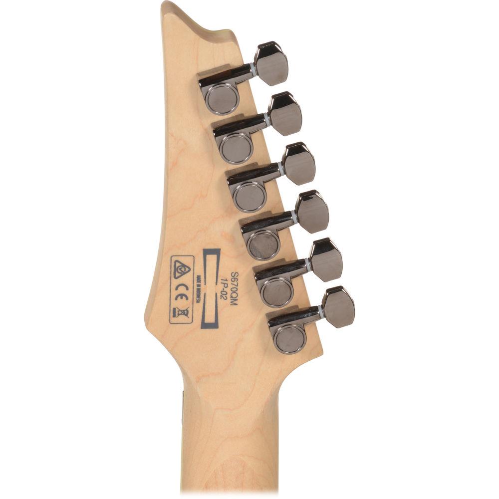 Ibanez S Series S670QM Electric Guitar