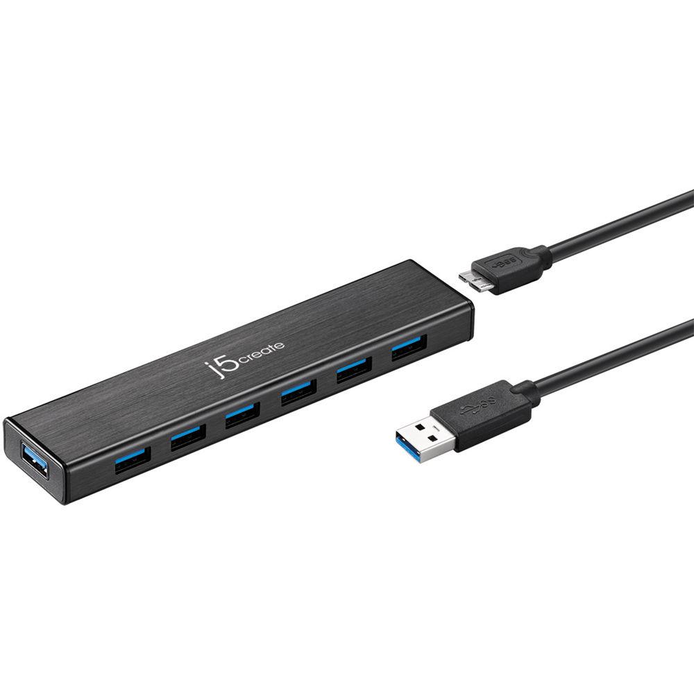 j5create 7-Port USB 3.1 Gen 1 Hub
