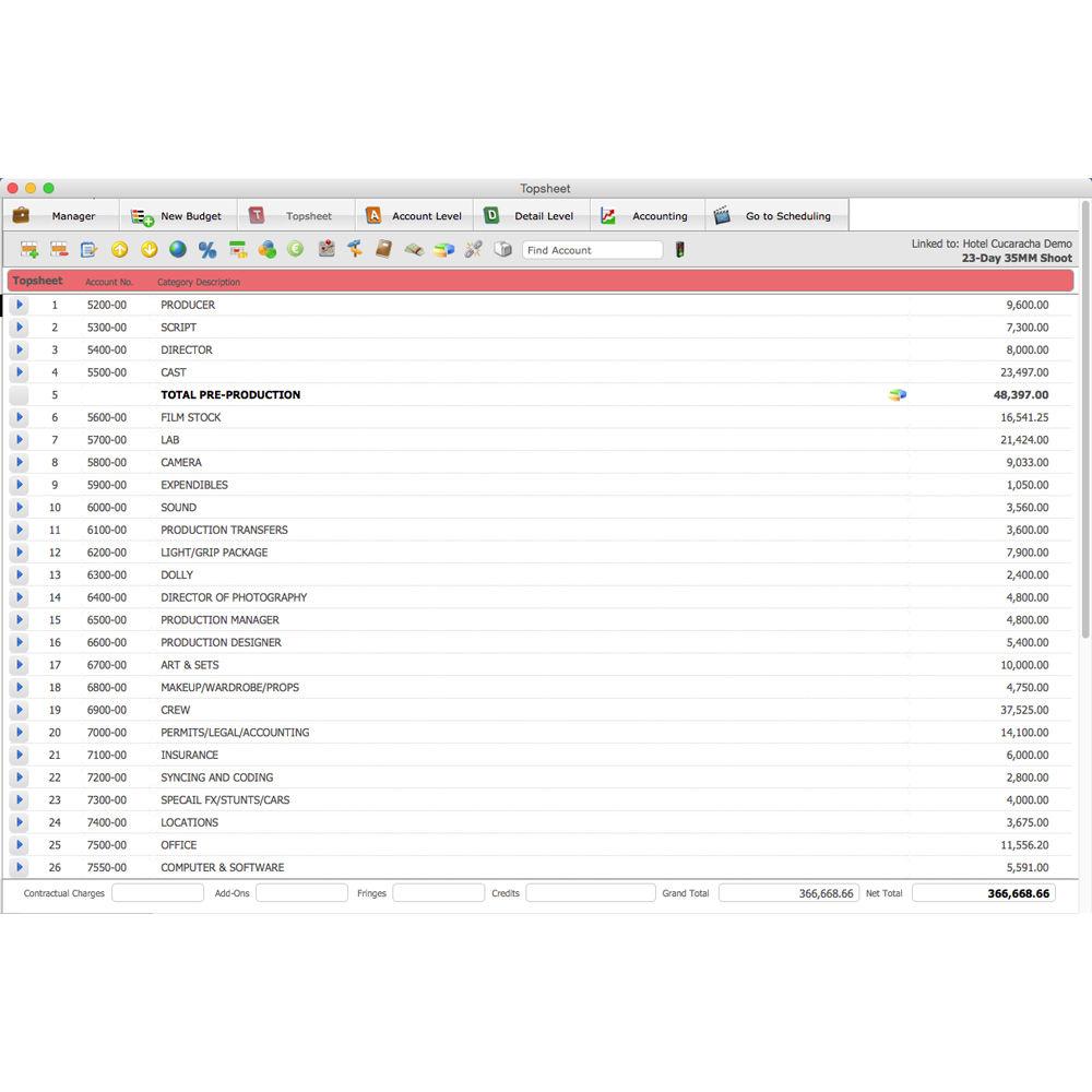 Jungle Software Gorilla 6 Budgeting
