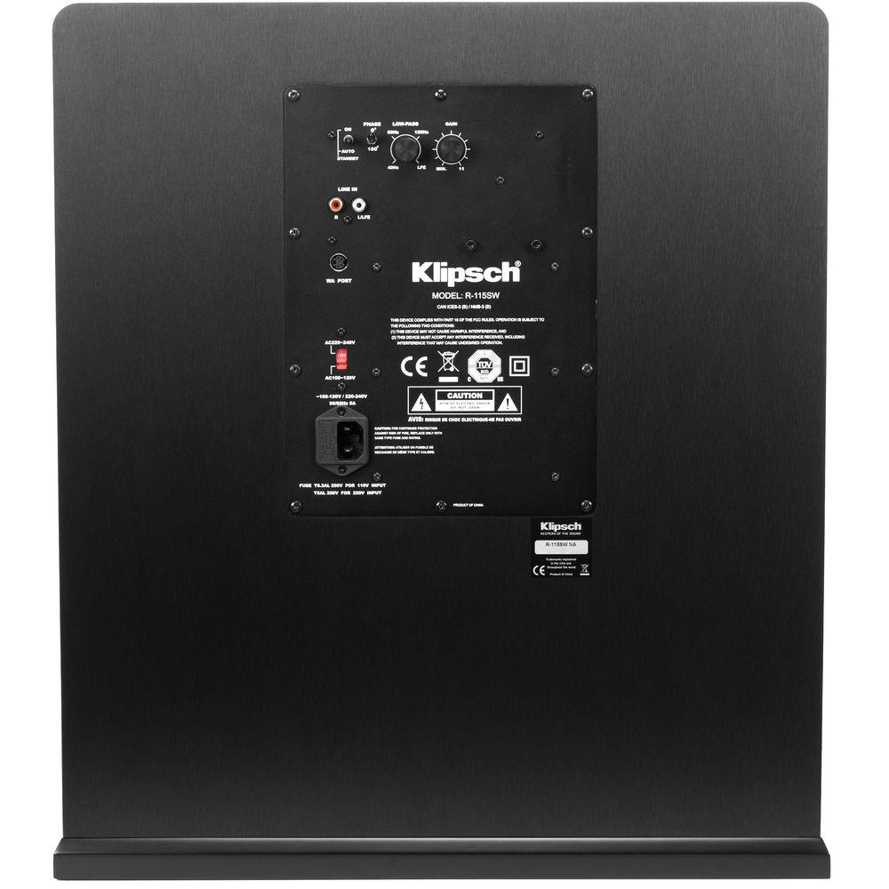 Klipsch R-115SW 400W Powered 15" Subwoofer