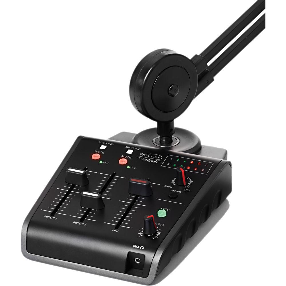 Miktek ProCast SST Studio Station USB Microphone
