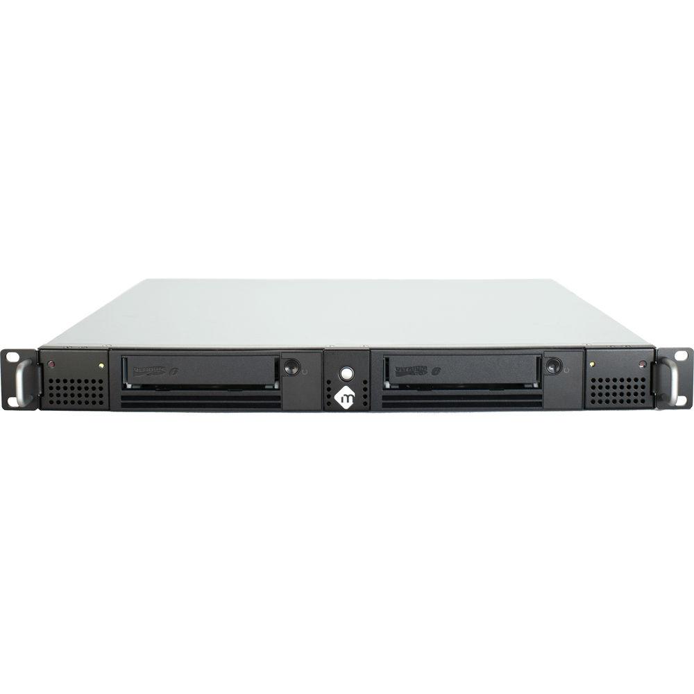 mLogic mRack Thunderbolt LTO 6 Dual Tape Archiving Solution