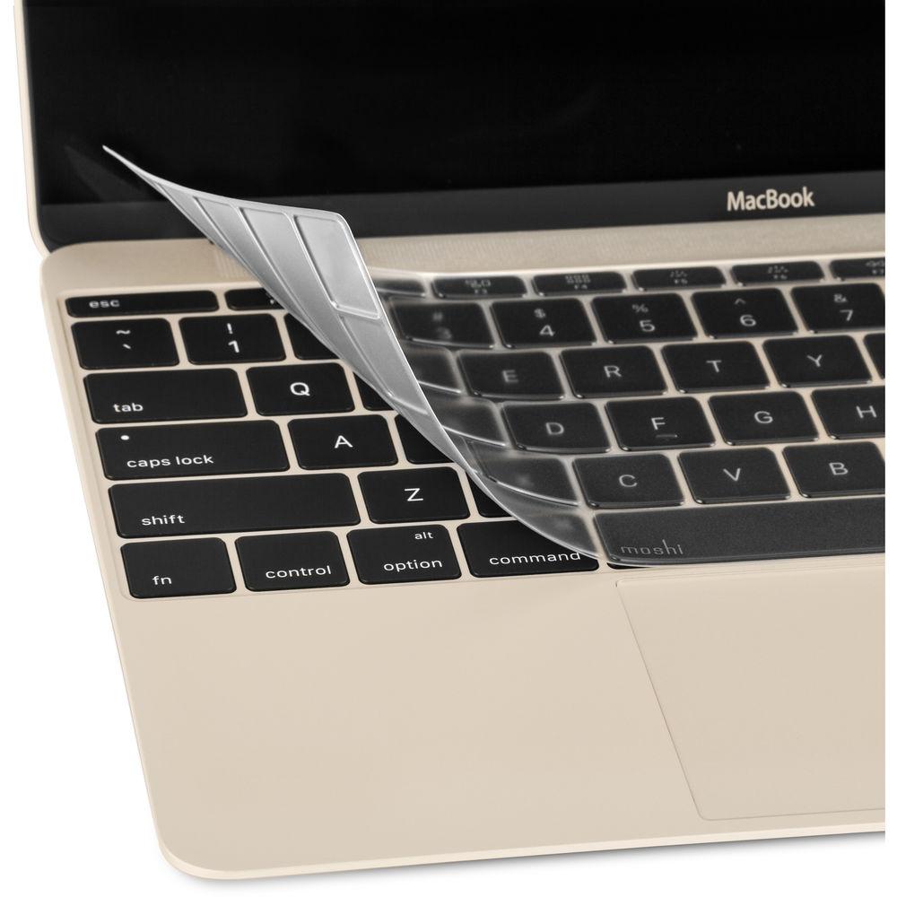Moshi ClearGuard Keyboard Protector for MacBook Pro 13" without Touch Bar, Retina 12"