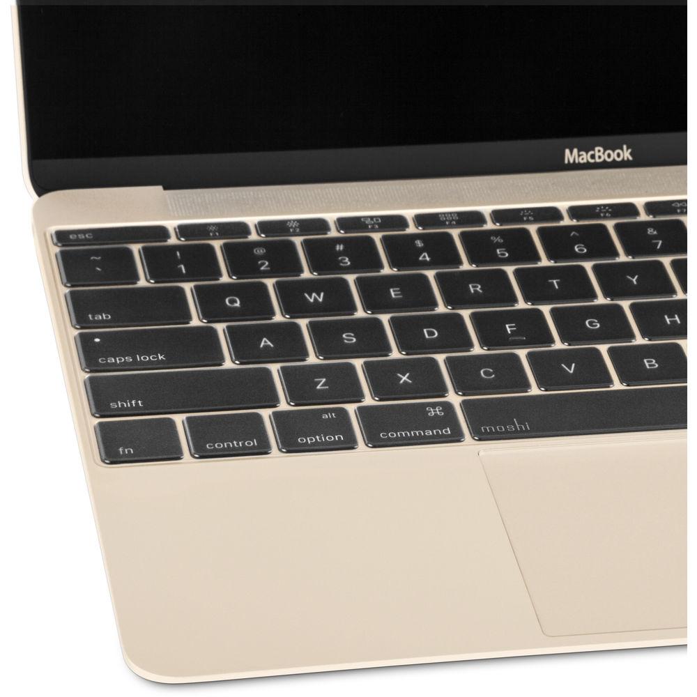 Moshi ClearGuard Keyboard Protector for MacBook Pro 13" without Touch Bar, Retina 12"