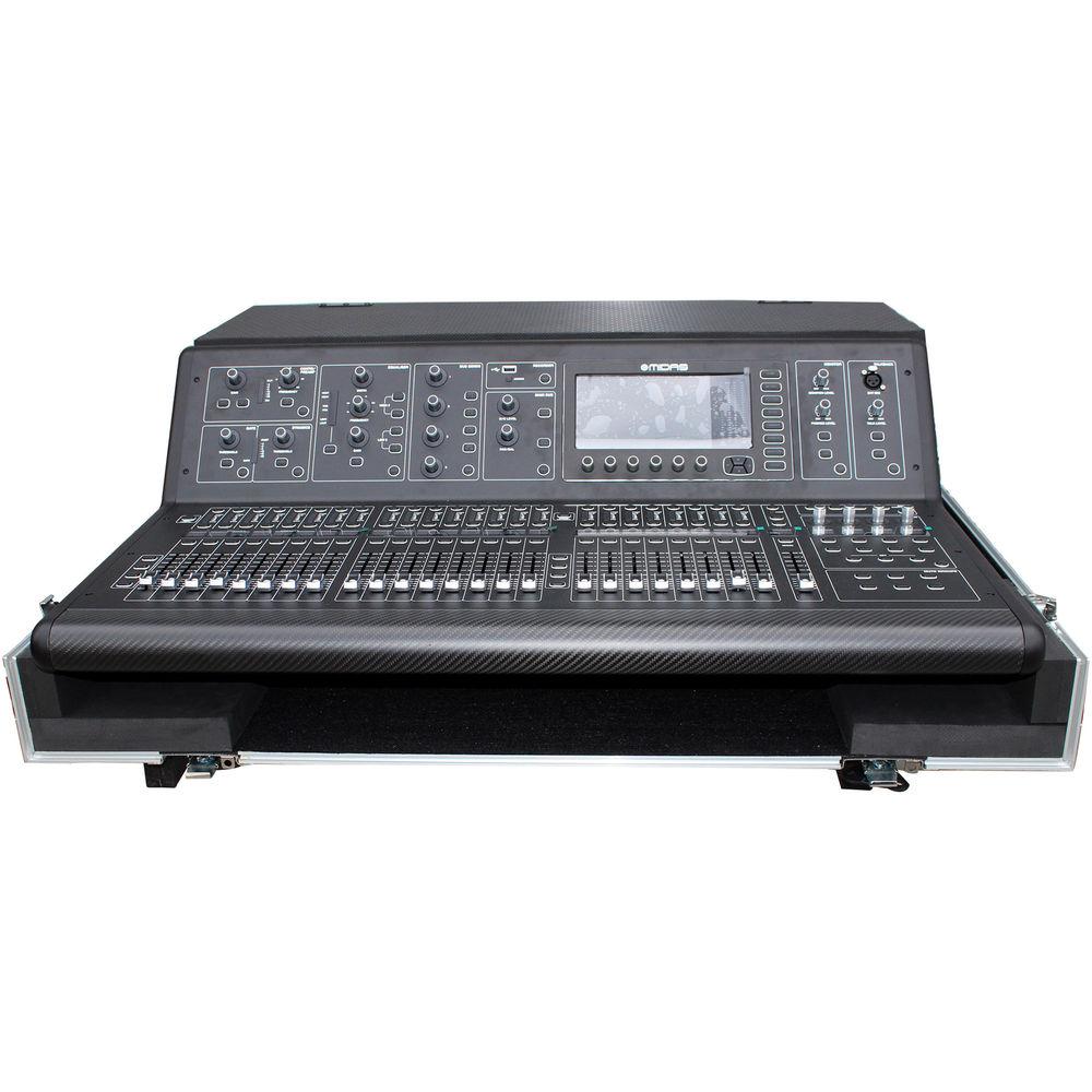 ProX Flight Case for Midas M32 Live Mixer Console with Doghouse and Wheels