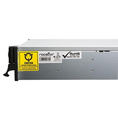 Rocstor 24TB Enteroc F1620 12-Bay Single Controller 16Gb Fibre SAN Storage System