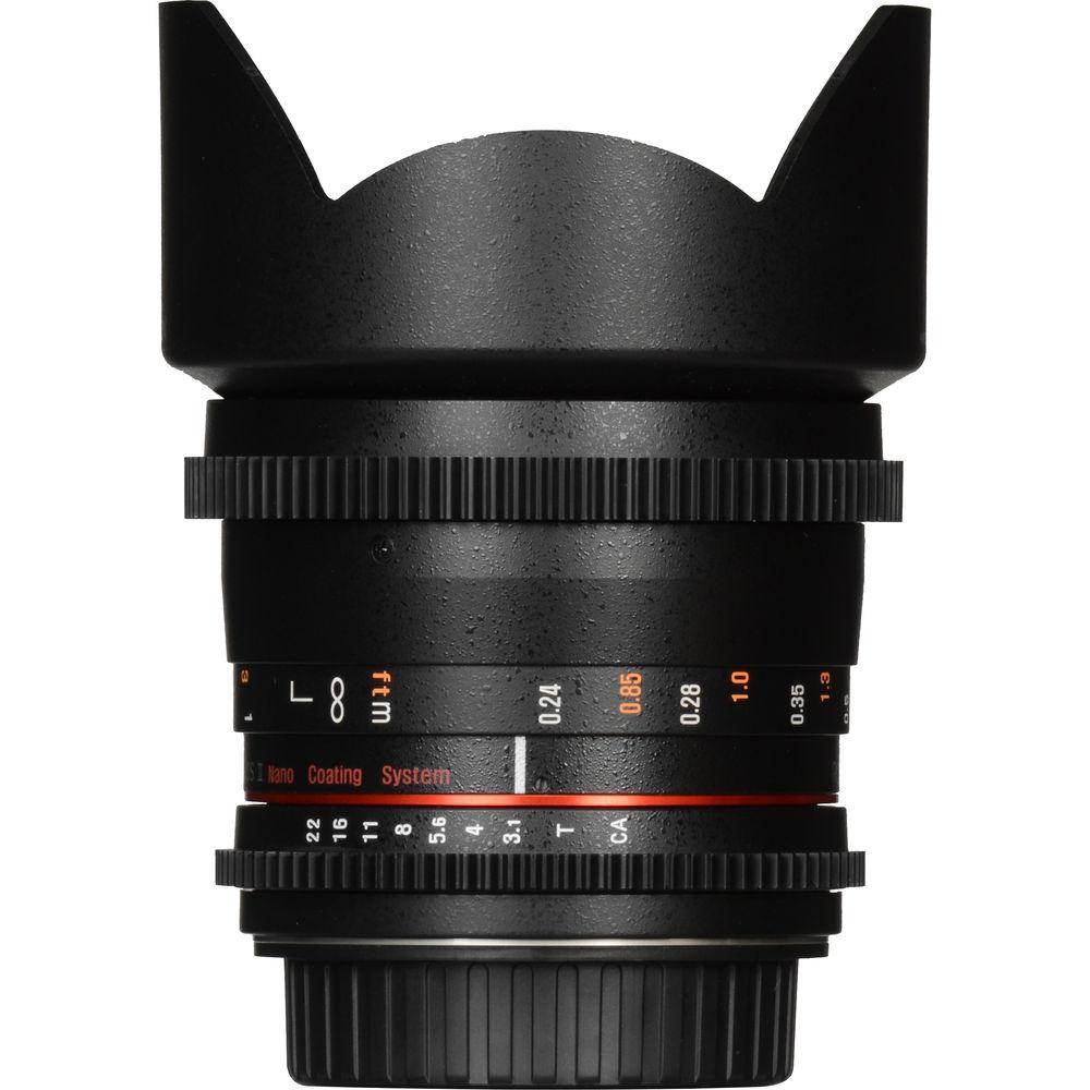 Rokinon 10mm T3.1 Cine DS Lens with MFT Mount for APS-C
