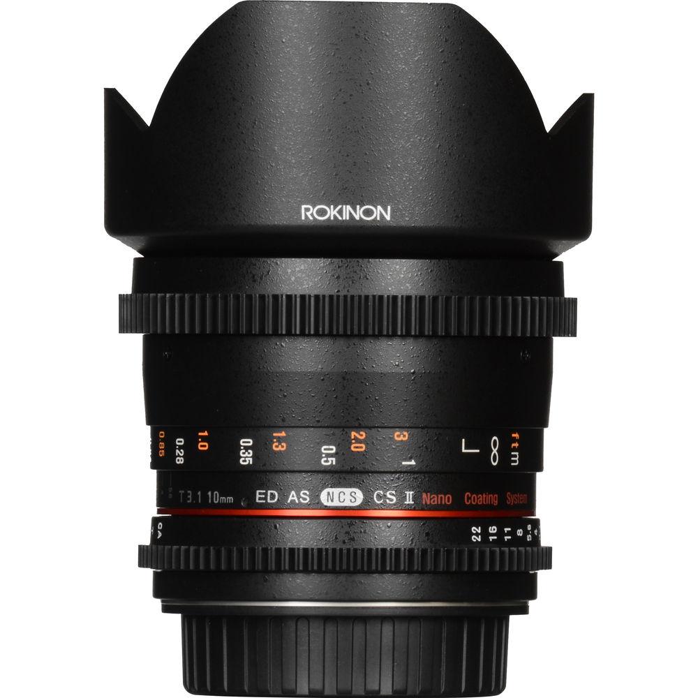 Rokinon 10mm T3.1 Cine DS Lens with MFT Mount for APS-C