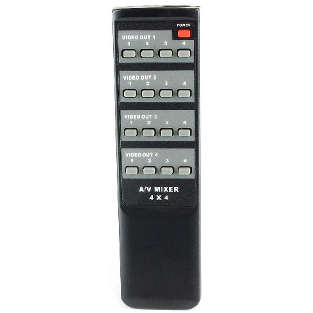 Shinybow SB-5544BNC 4x4 Composite Video & Audio Switcher with Volume Control