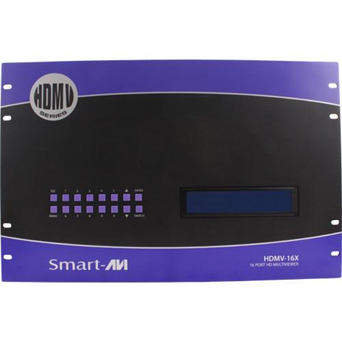 Smart-AVI HDMV-16X HD Multiviewer with 16 HDMI Inputs