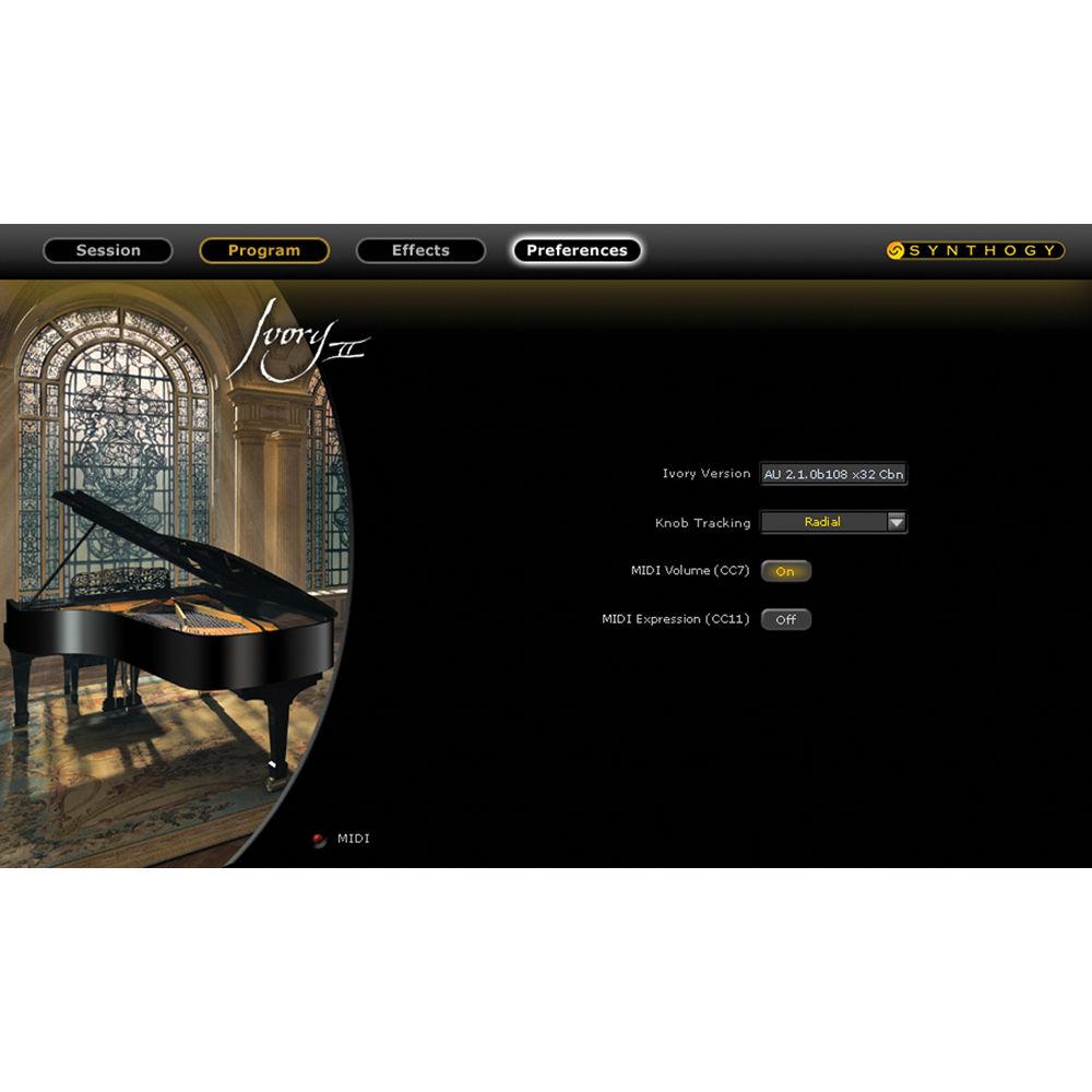 Synthogy Ivory II American Concert D - Virtual Instrument