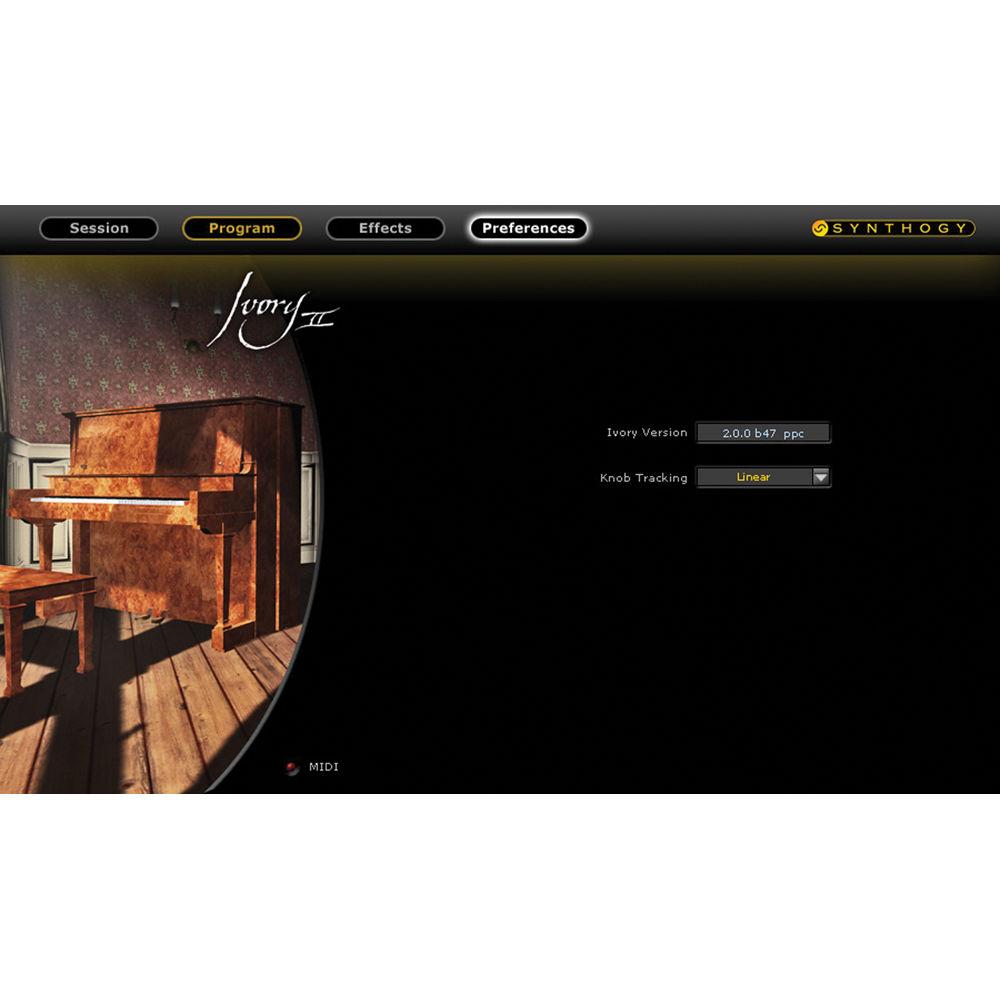 Synthogy Ivory II Upright Pianos - Virtual Instrument