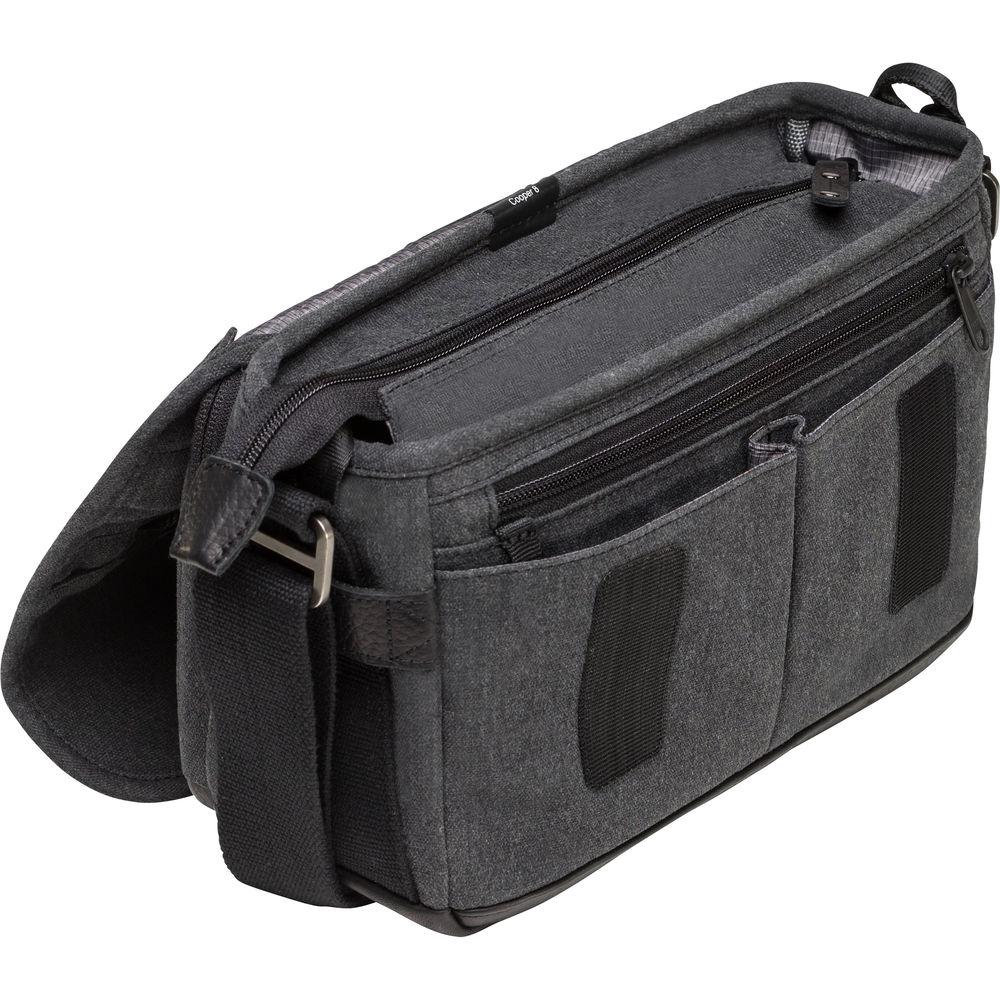 Tenba Cooper 8 Messenger Bag with Leather Accents