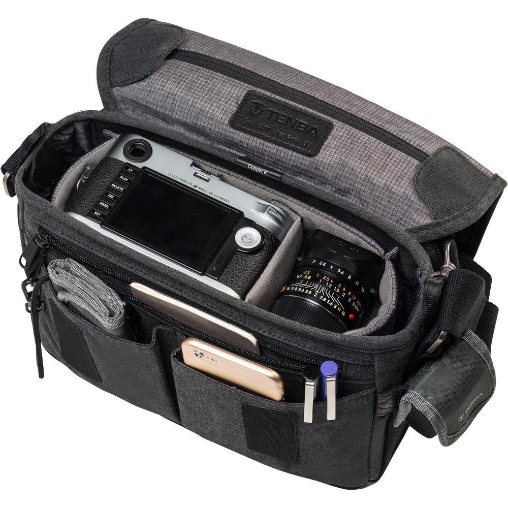 Tenba Cooper 8 Messenger Bag with Leather Accents
