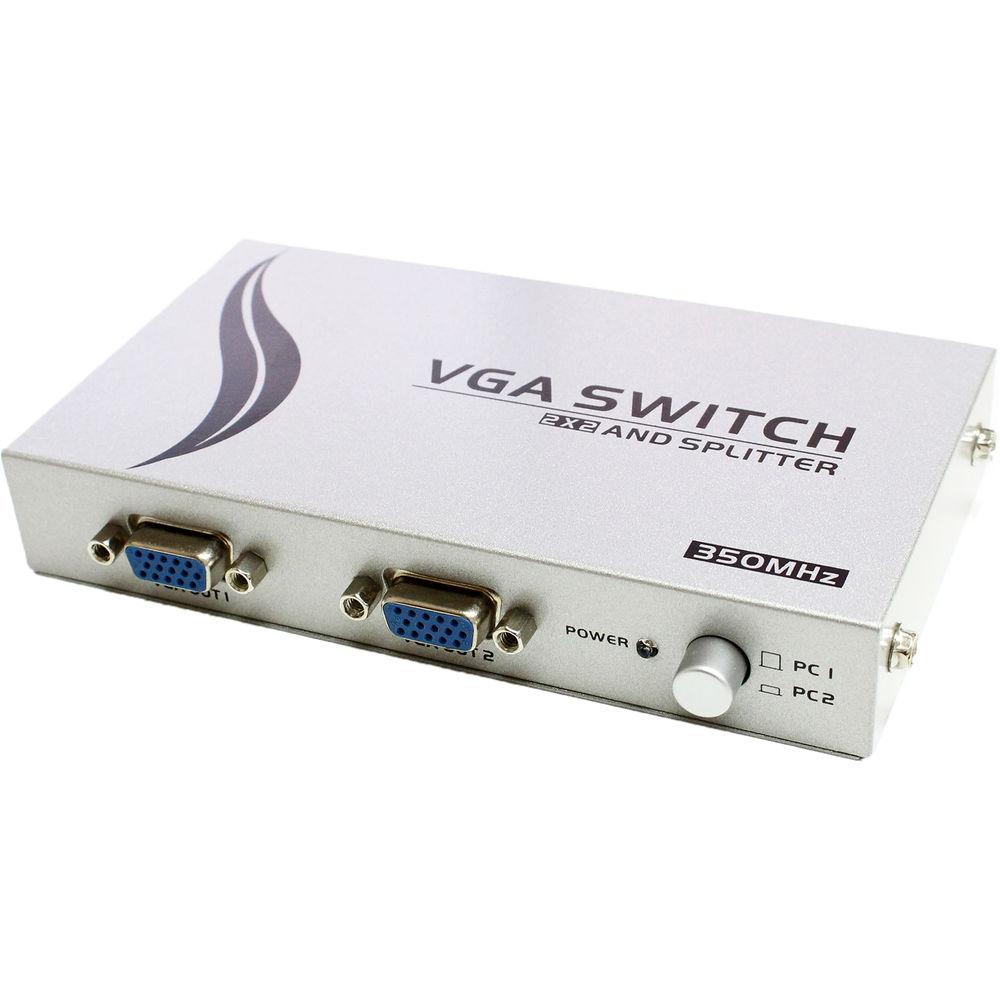 Tera Grand 2 x 2 VGA Switch and Splitter