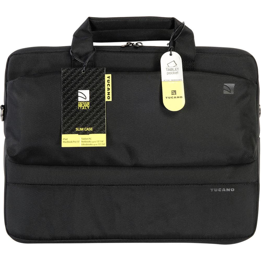 Tucano Dritta Slim 14 Bag for 15" MacBook Pro with Retina Display or 13" 14" Notebook