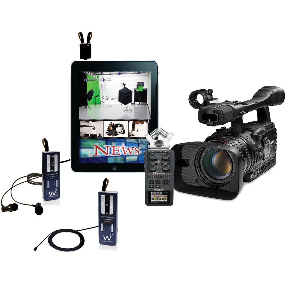 Wi Digital Wi AudioStream Pro AV Portable Digital Wireless Lavalier System