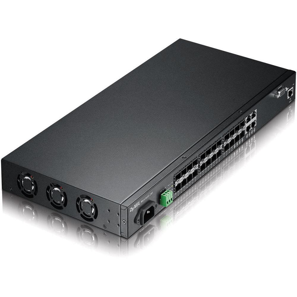 ZyXEL 20-Port GbE Fiber L2 Switch With Four GbE Combo Ports
