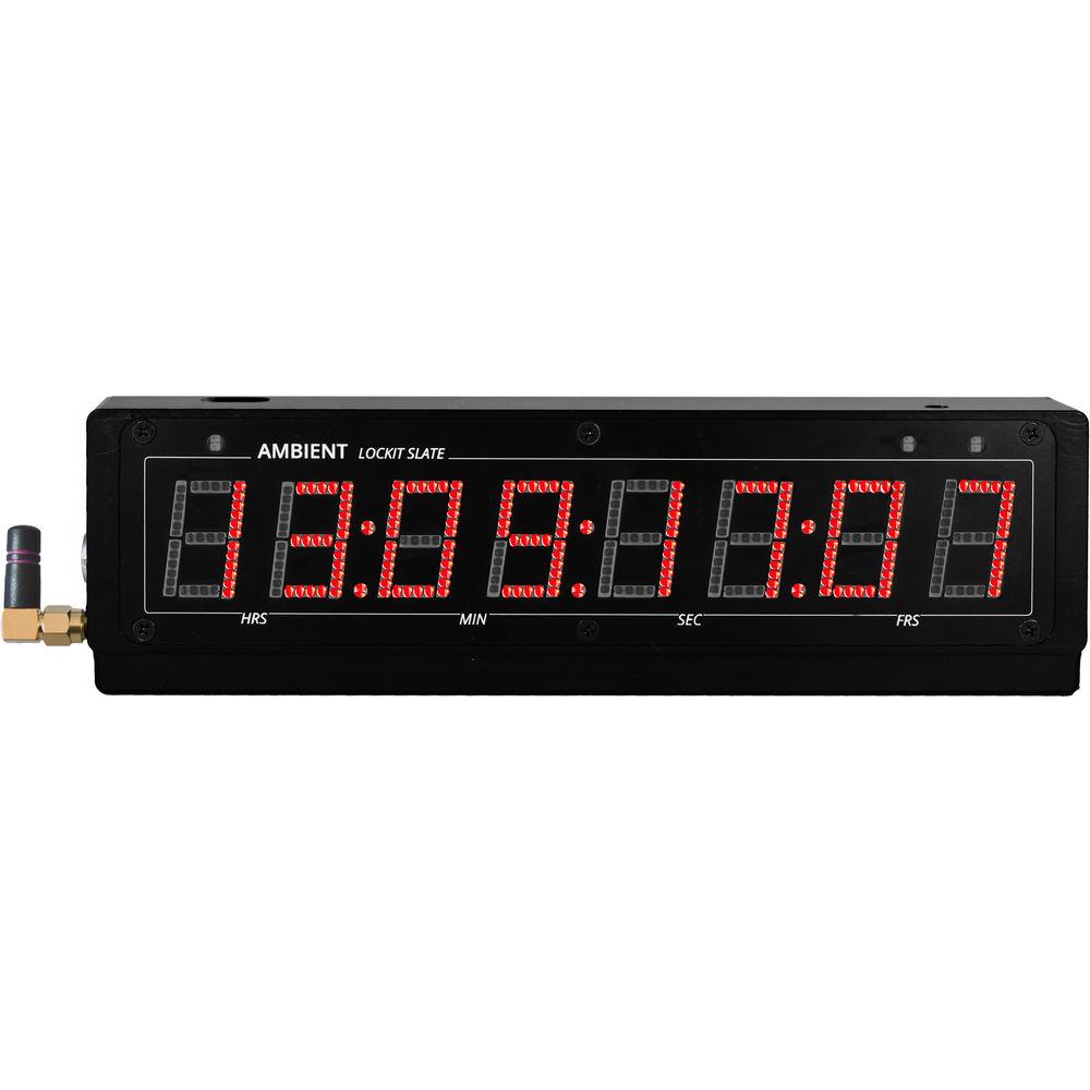 Ambient Recording ACN-LSW Lockit Slate with Modular Timecode and Display