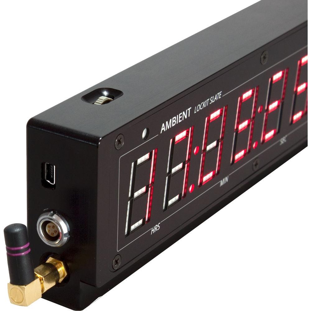 Ambient Recording ACN-LSW Lockit Slate with Modular Timecode and Display