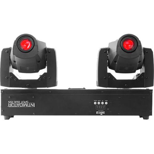 CHAUVET DJ Intimidator Spot Duo 155 - Compact Dual LED Moving Heads