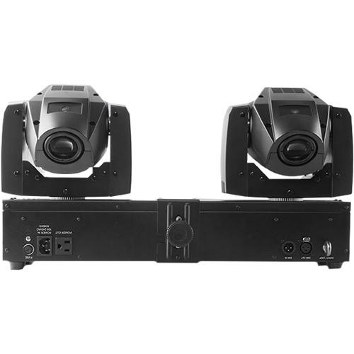 CHAUVET DJ Intimidator Spot Duo 155 - Compact Dual LED Moving Heads