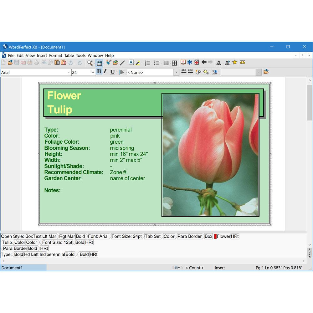 Corel WordPerfect Office X8 Standard Edition Upgrade