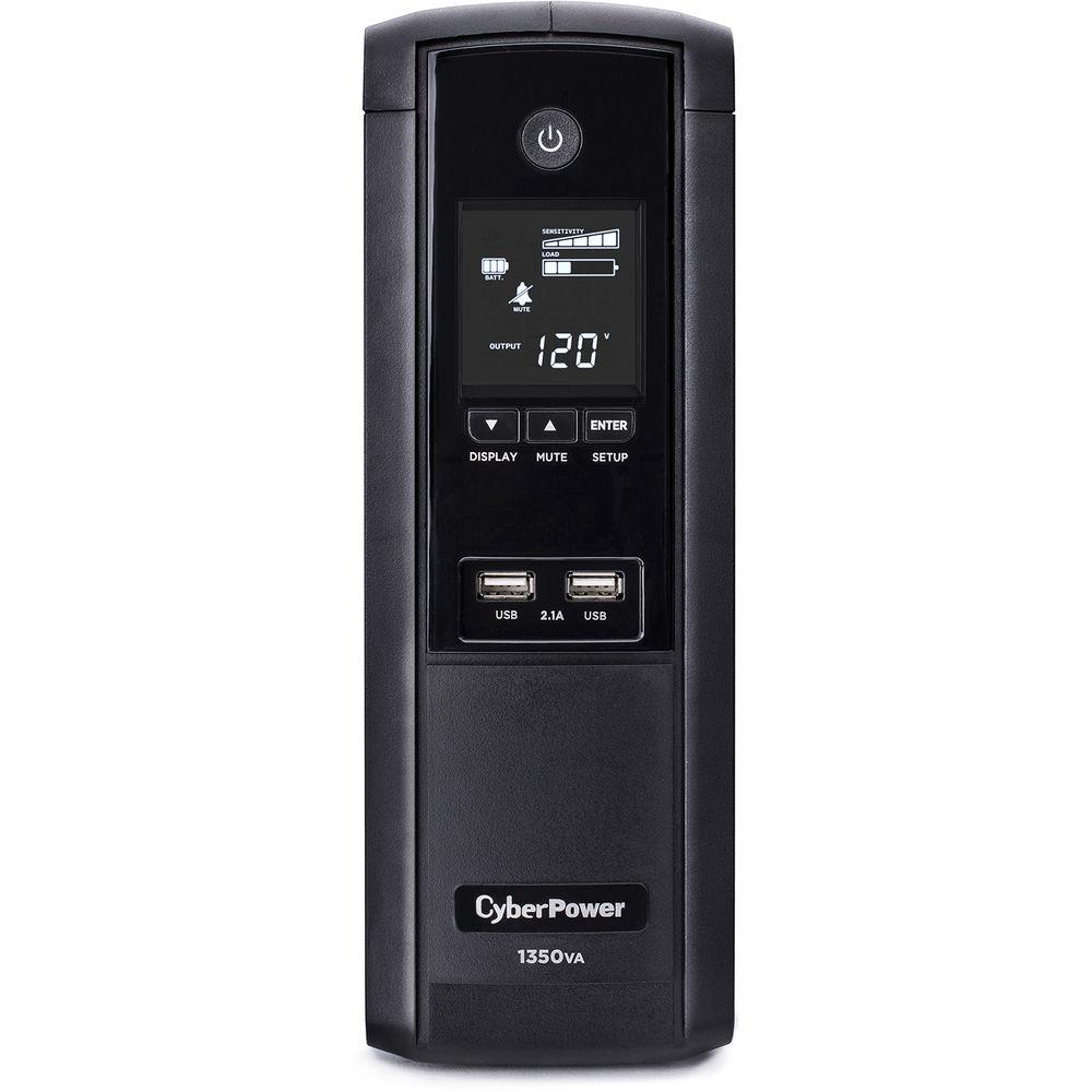 CyberPower BRG1350AVRLCD Intelligent LCD Series Uninterruptible Power Supply