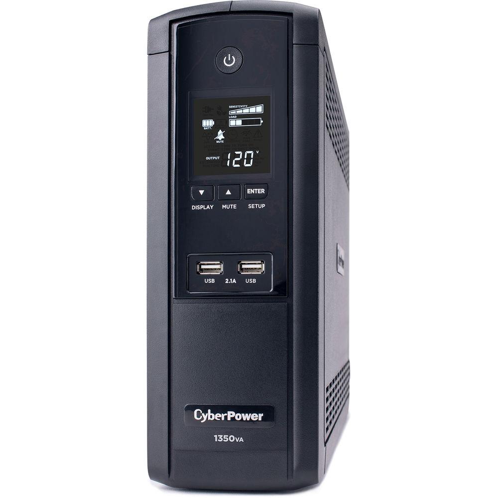 CyberPower BRG1350AVRLCD Intelligent LCD Series Uninterruptible Power Supply