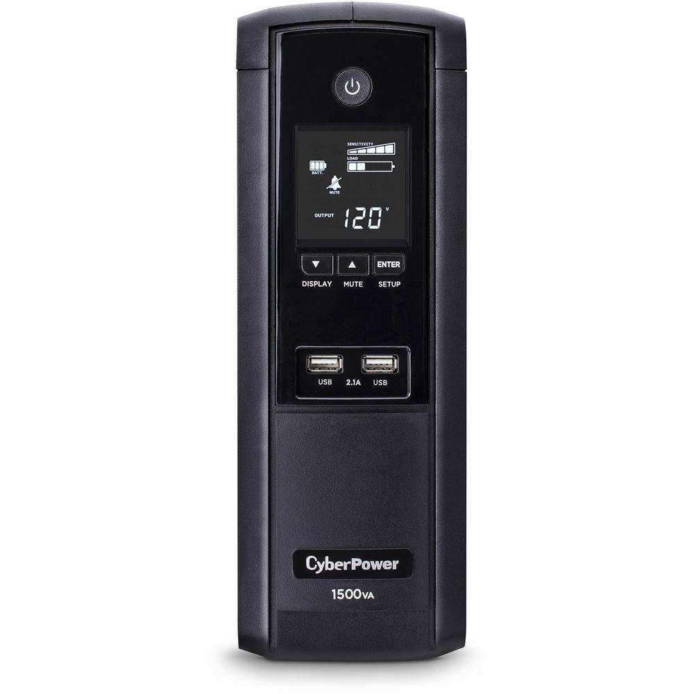CyberPower BRG1500AVRLCD Intelligent LCD Series Uninterruptible Power Supply
