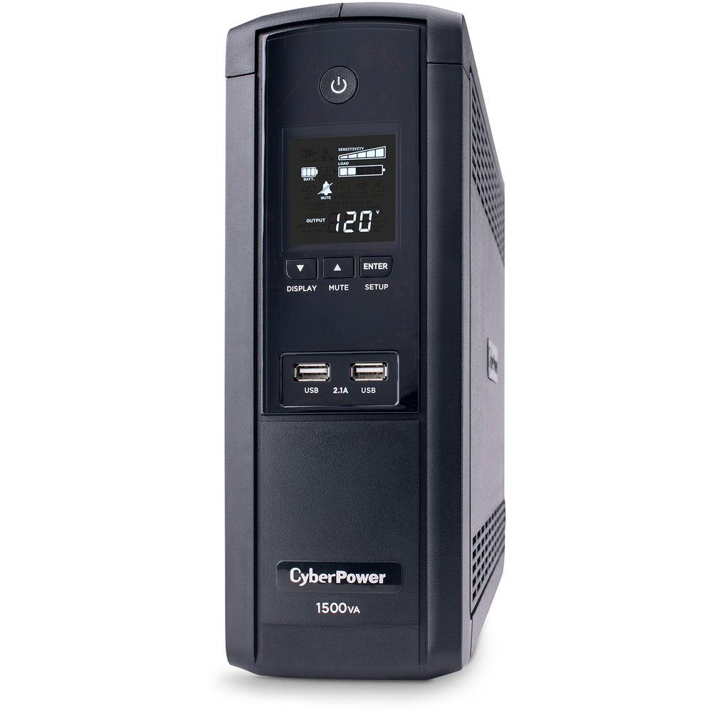 CyberPower BRG1500AVRLCD Intelligent LCD Series Uninterruptible Power Supply