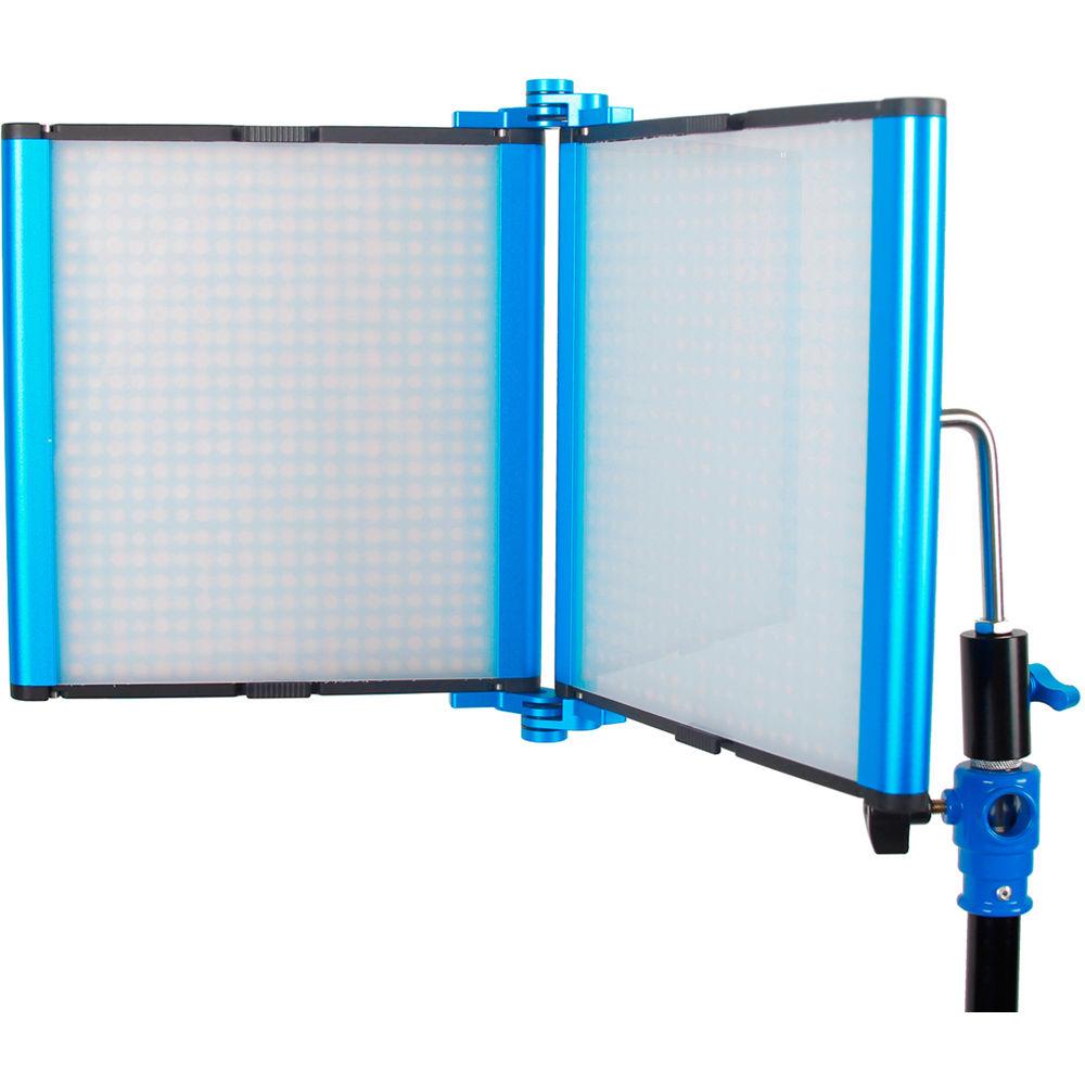 Dracast Silver Series Foldable LED1000 Bi-Color 2-Light Kit