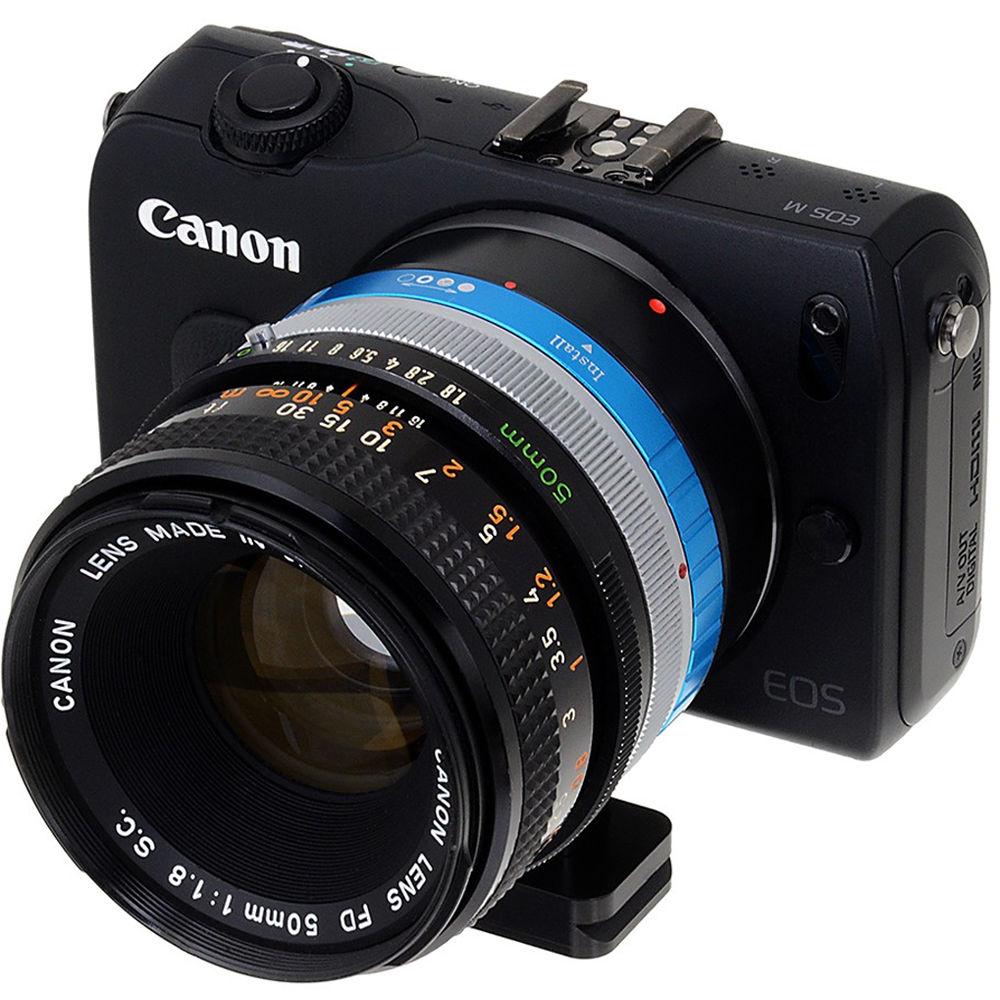 FotodioX Pro Lens Mount Adapter for Canon FD-Mount Lens to Canon EF-M Mount Camera
