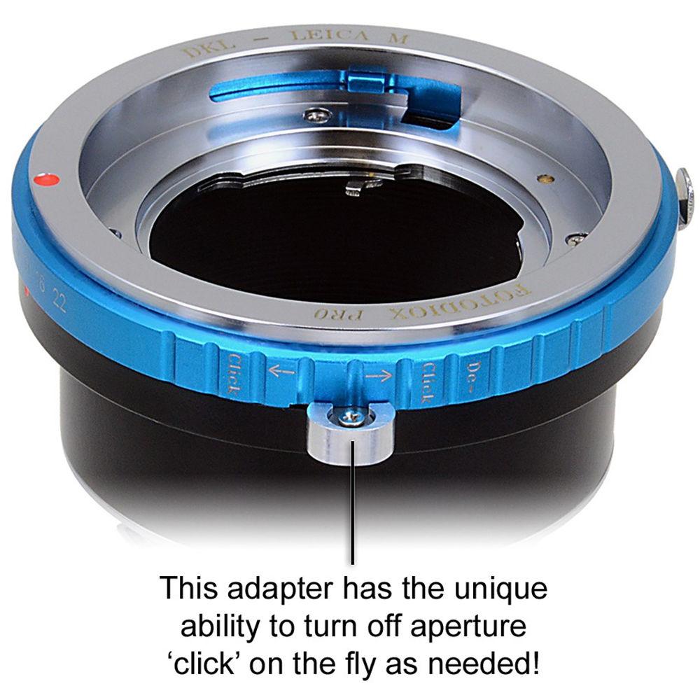 FotodioX Pro Lens Mount Adapter for Deckel-Mount Lens to Leica M-Mount Camera