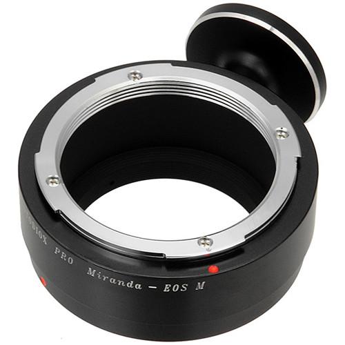 FotodioX Pro Lens Mount Adapter for Miranda-Mount Lens to Canon EF-M Mount Camera