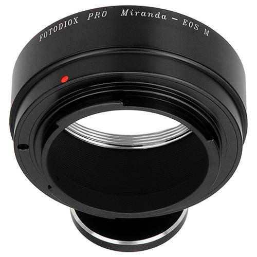 FotodioX Pro Lens Mount Adapter for Miranda-Mount Lens to Canon EF-M Mount Camera