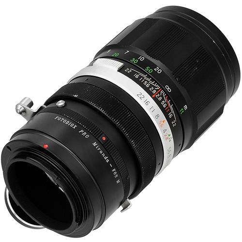 FotodioX Pro Lens Mount Adapter for Miranda-Mount Lens to Canon EF-M Mount Camera