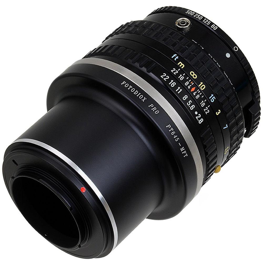 FotodioX Pro Lens Mount Adapter for Pentax 645 Mount Lens to Micro Four Thirds Mount Camera