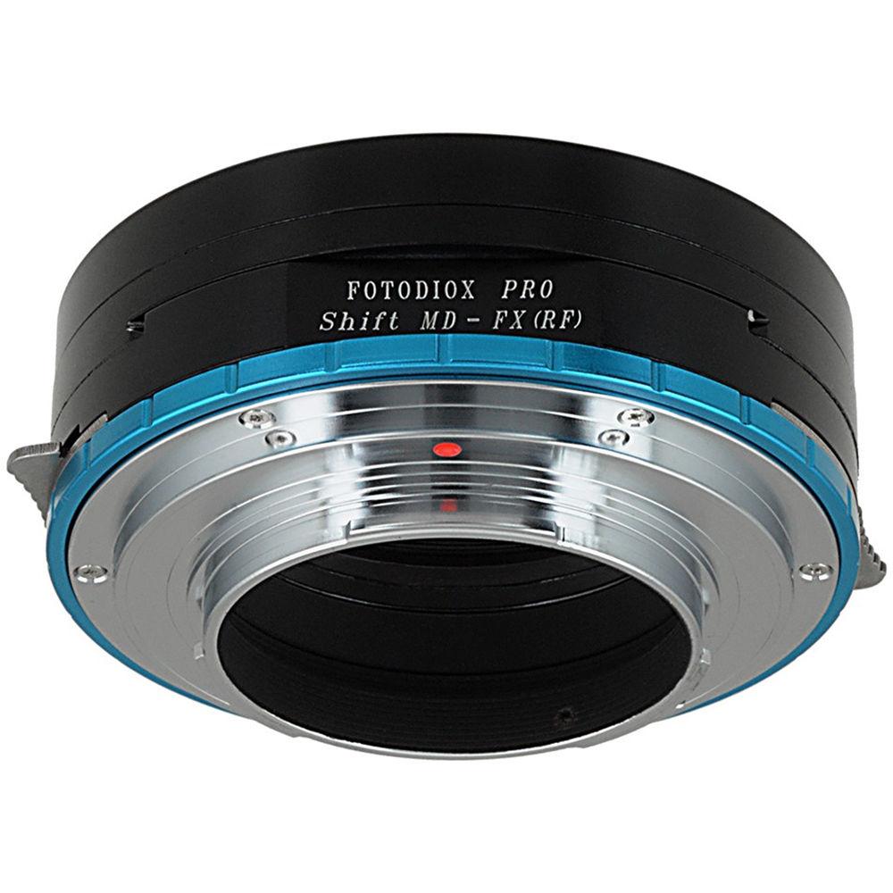 FotodioX Pro Lens Mount Shift Adapter for Minolta MD-Mount Lens to Fujifilm X-Mount Camera