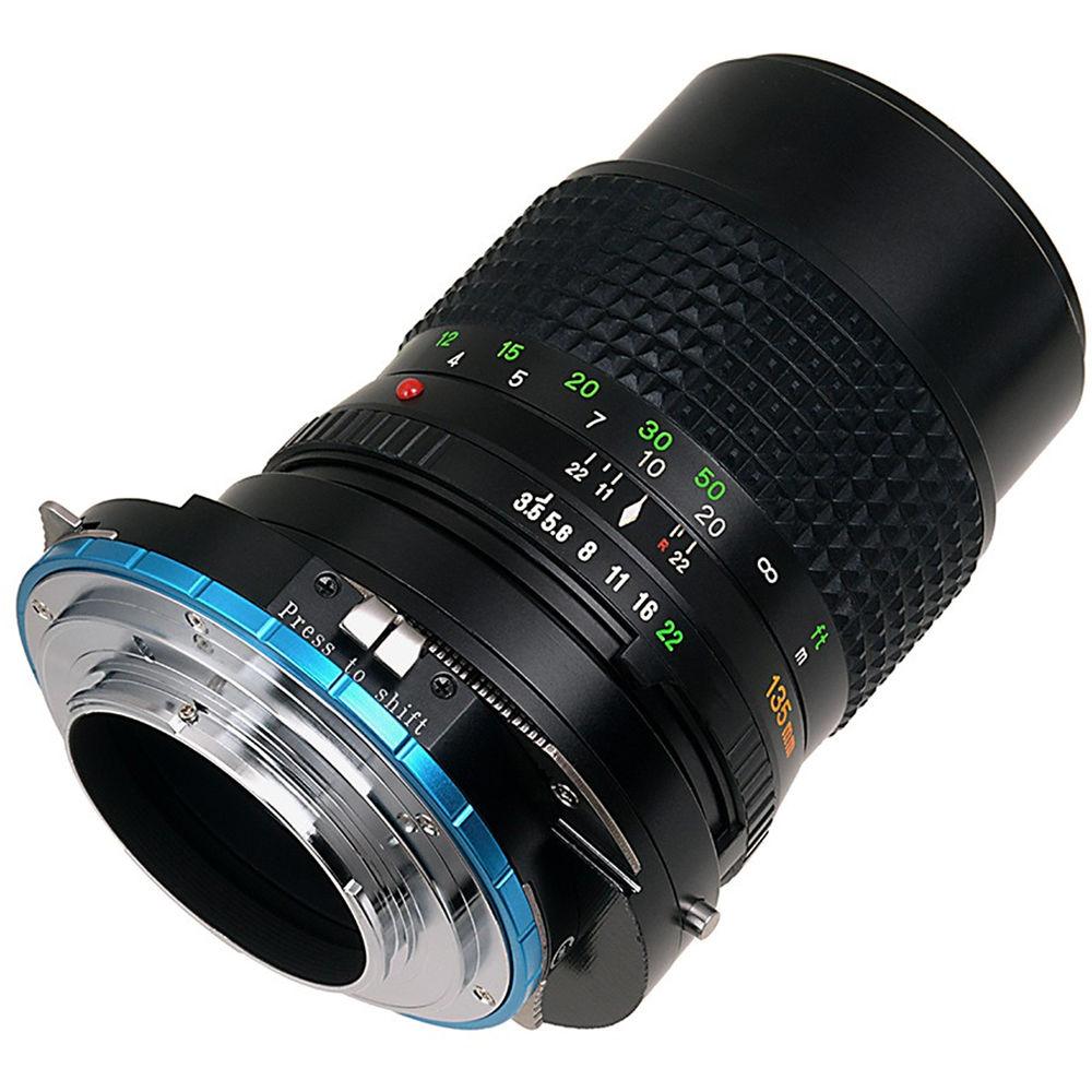 FotodioX Pro Lens Mount Shift Adapter for Minolta MD-Mount Lens to Fujifilm X-Mount Camera