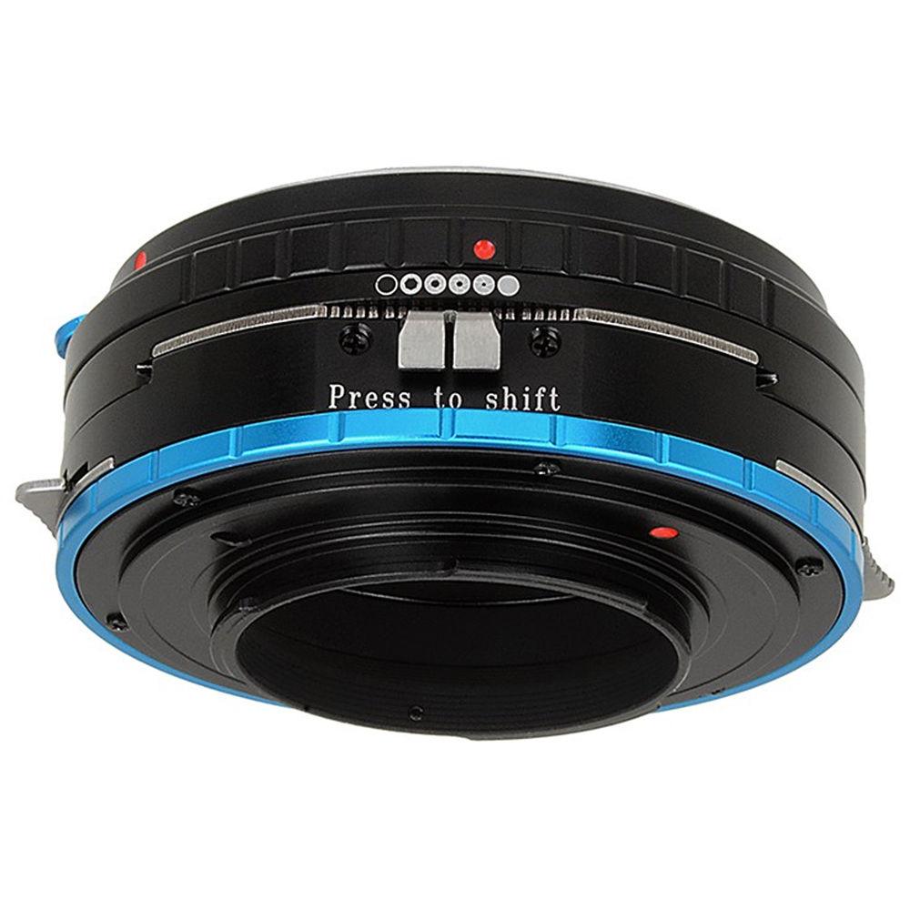 FotodioX Pro Lens Mount Shift Adapter for Nikon F-Mount Lens to Select Micro Four Thirds-Mount Cameras