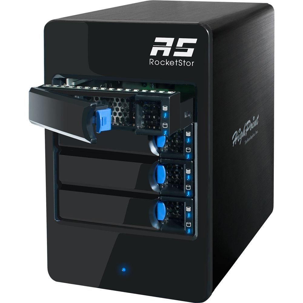 HighPoint RocketStor 6314A 4-Bay Thunderbolt 2 RAID Enclosure