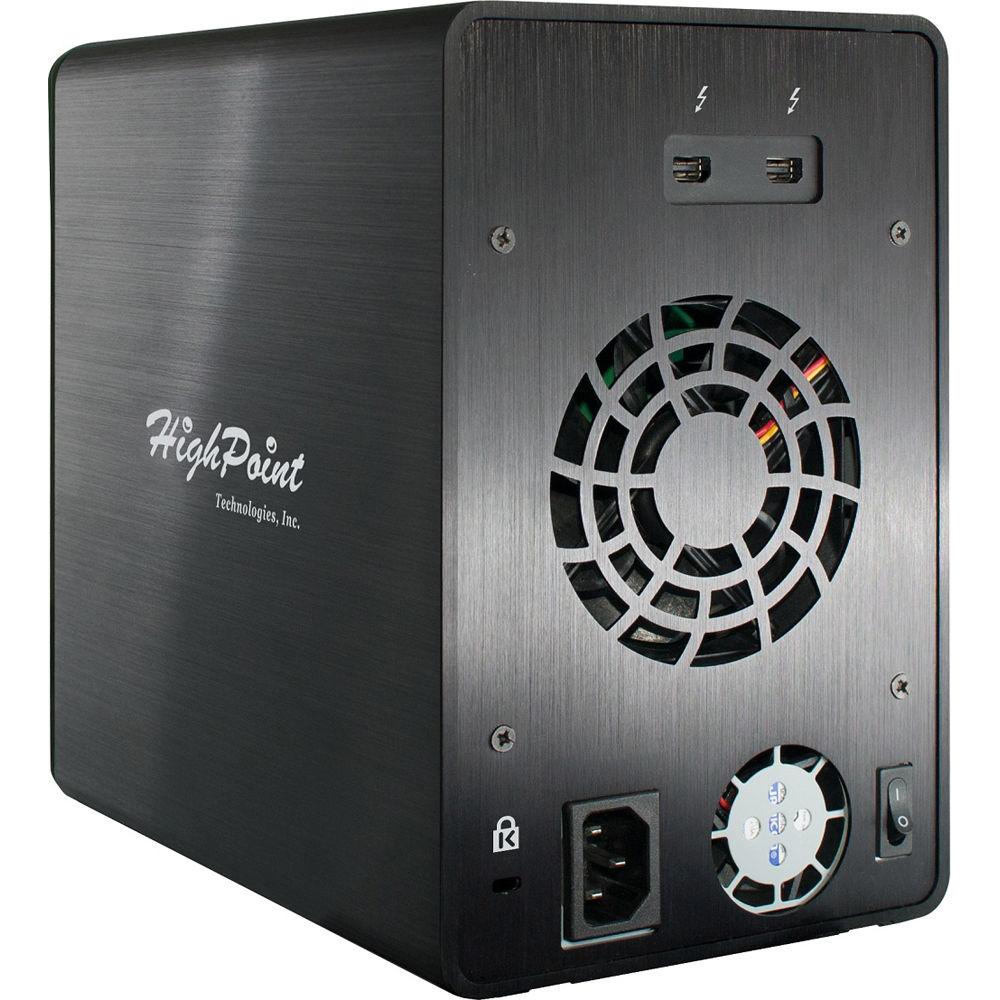 HighPoint RocketStor 6314A 4-Bay Thunderbolt 2 RAID Enclosure