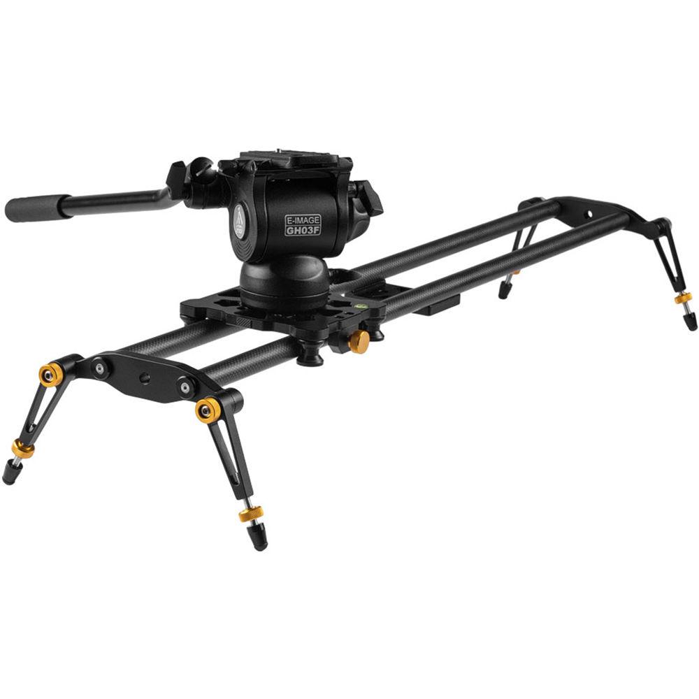 ikan Carbon Fiber Camera Slider with 19mm Track Rails