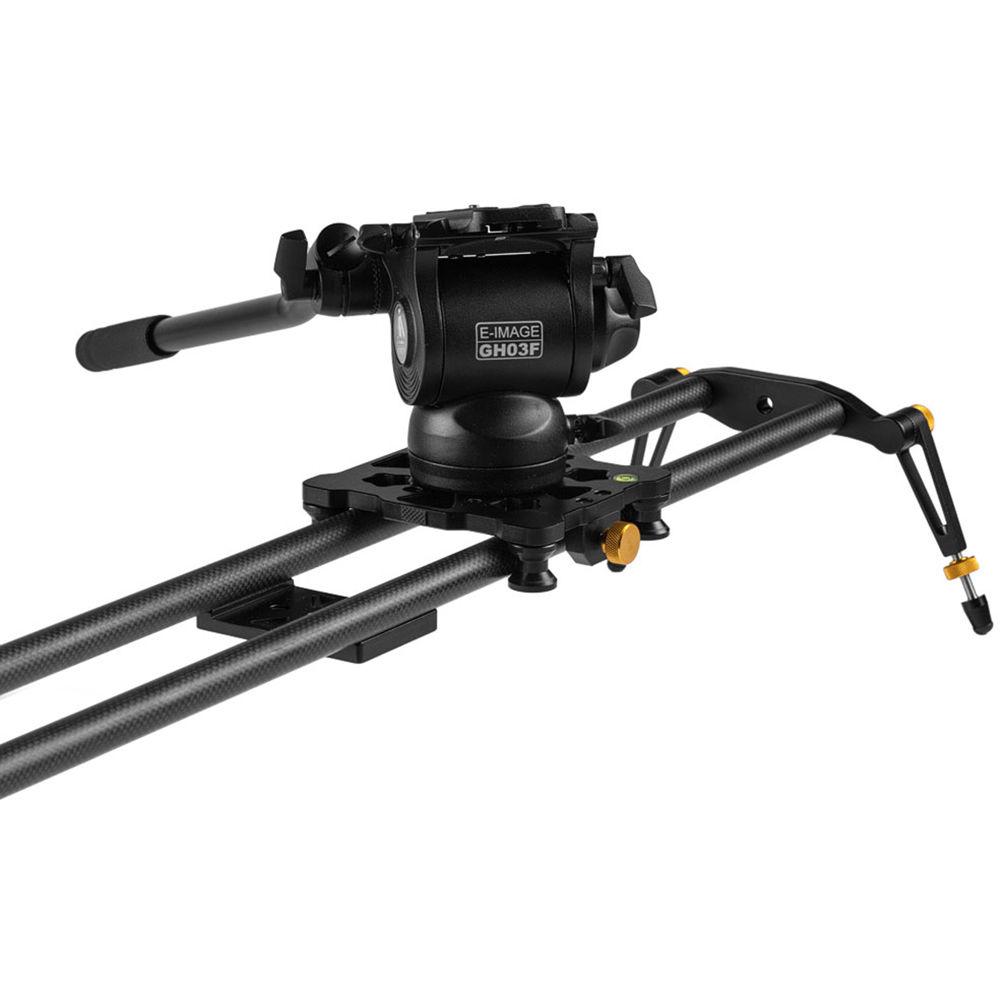 ikan Carbon Fiber Camera Slider with 19mm Track Rails