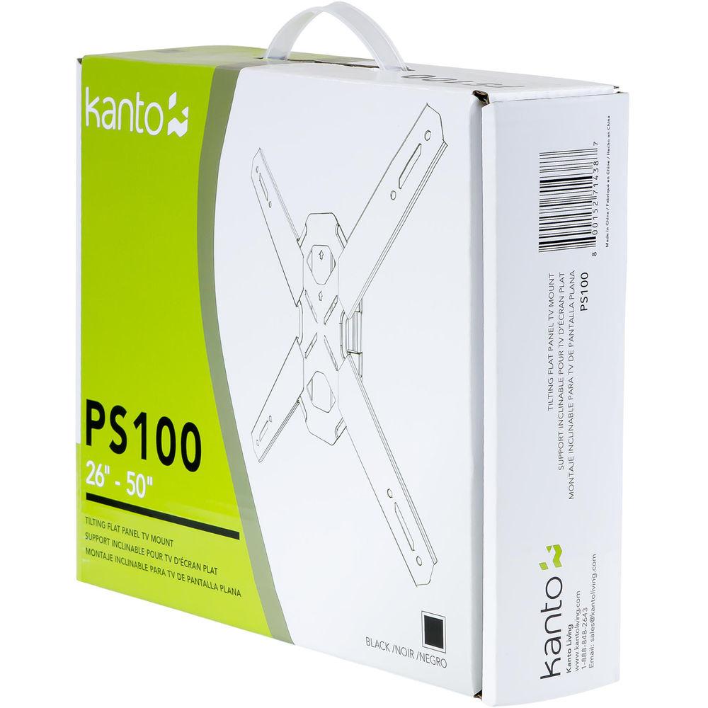 Kanto Living PS100 Tilt Swivel Wall Mount for 26 to 50" TVs