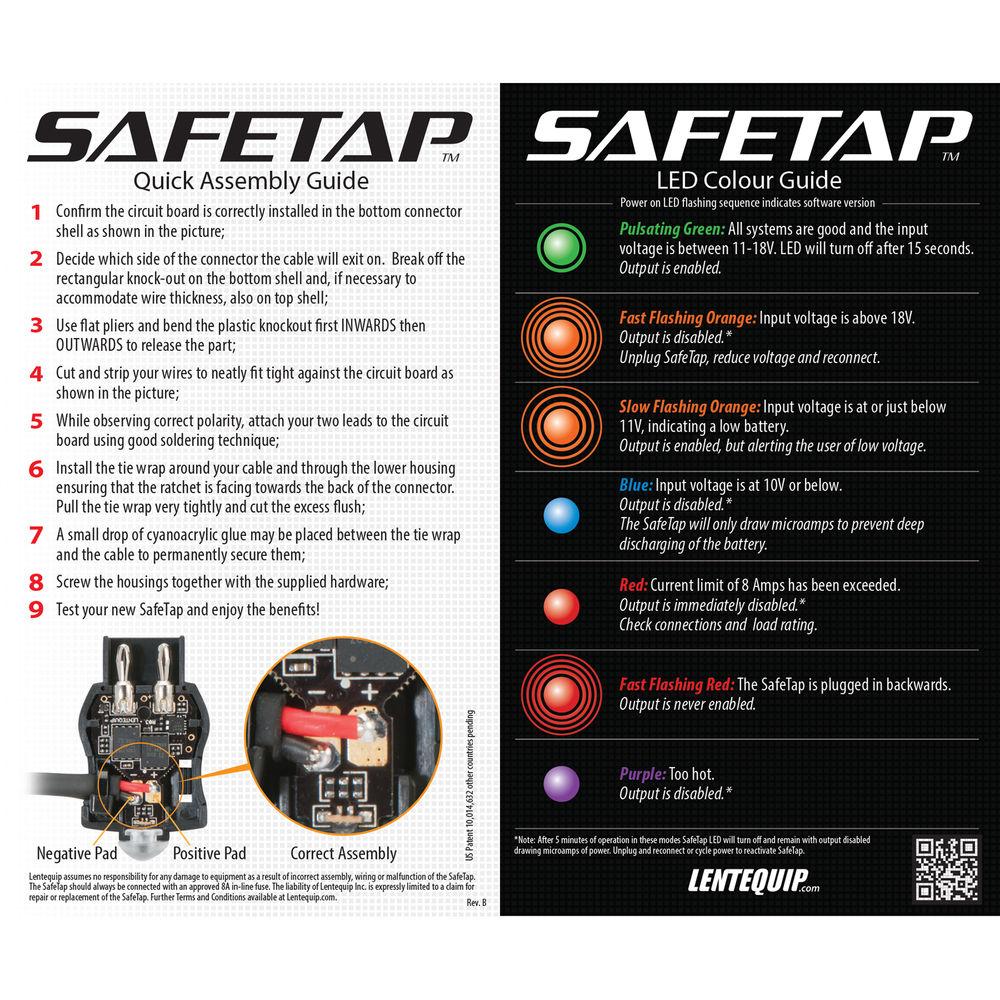 Lentequip SafeTap Connector