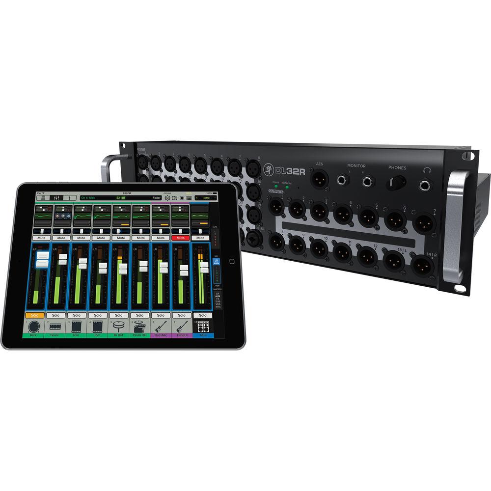 Mackie DL32R 32-Channel Wireless Digital Live Sound Mixer
