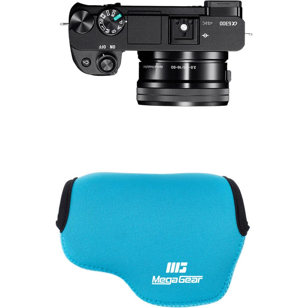 MegaGear Ever Ready Case for Sony A6000 A6300 with 16-50mm Lens