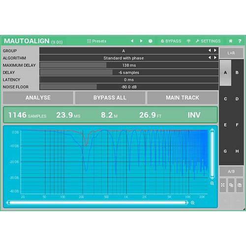 MeldaProduction MAutoAlign - Automatic Delays and Phase Inversions Plug-In